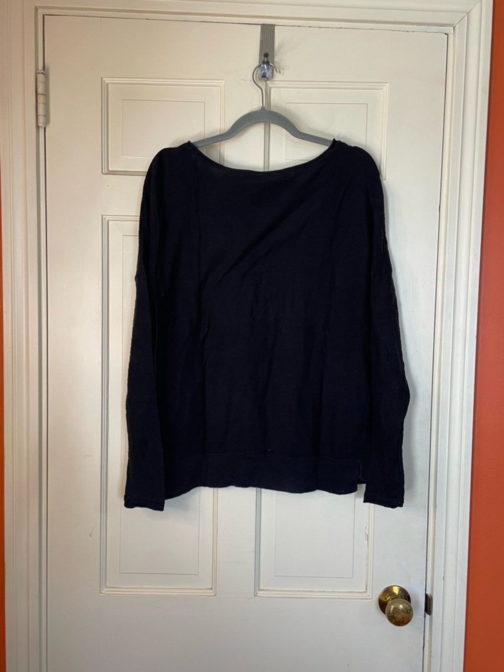 Vince. Cotton Classic Solid Crewneck Top Women's Size Small Gray/Black Lot Of 2 - Picture 12 of 13
